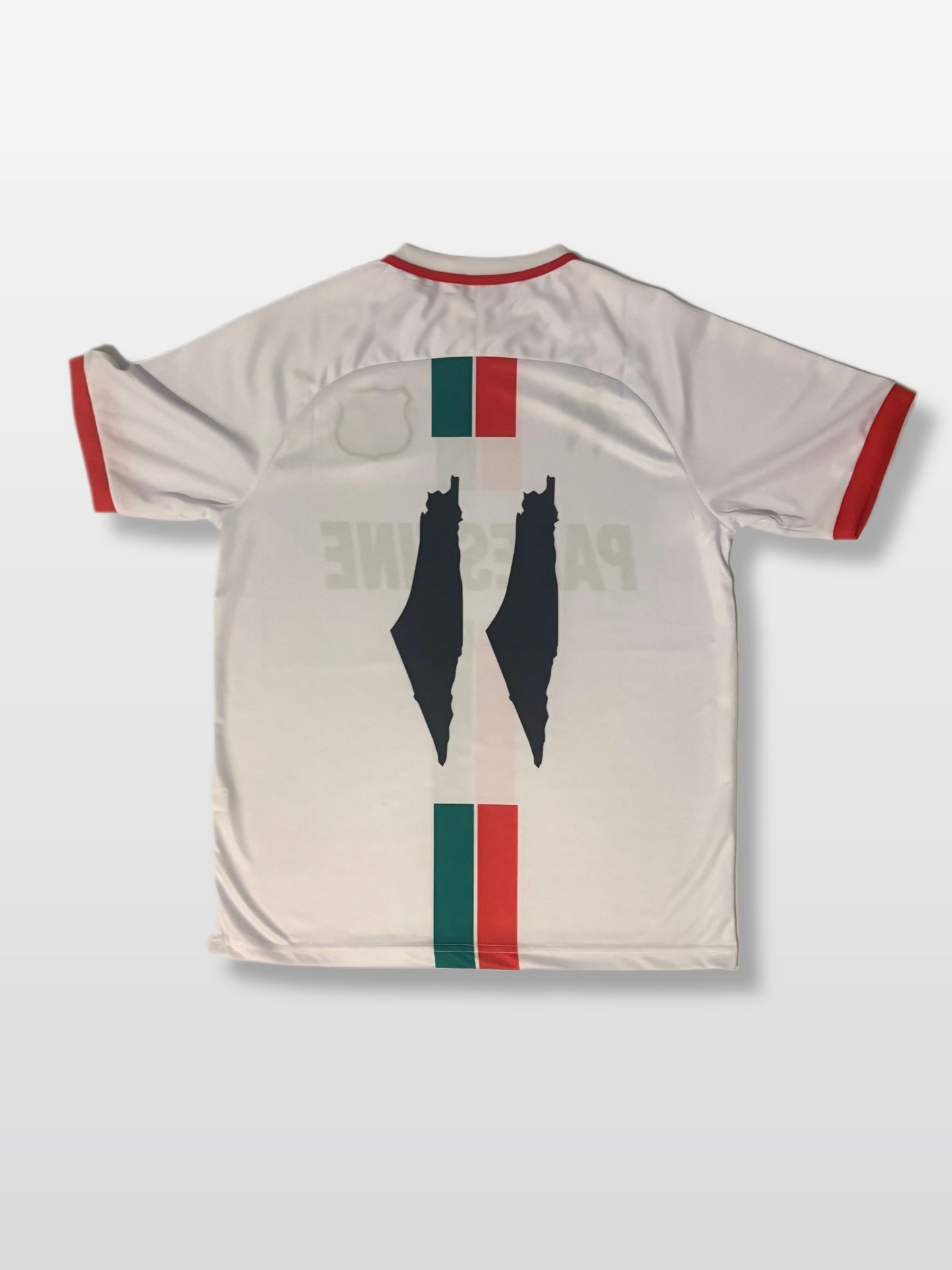 White Palestine Football Shirt